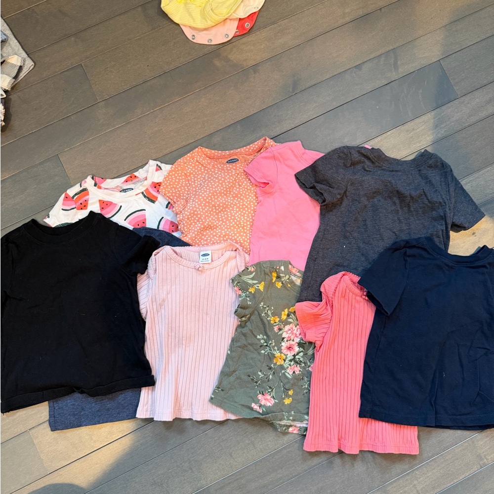 Old Navy Kids Short Sleeve Tees - Pink, Black, Gray, and More